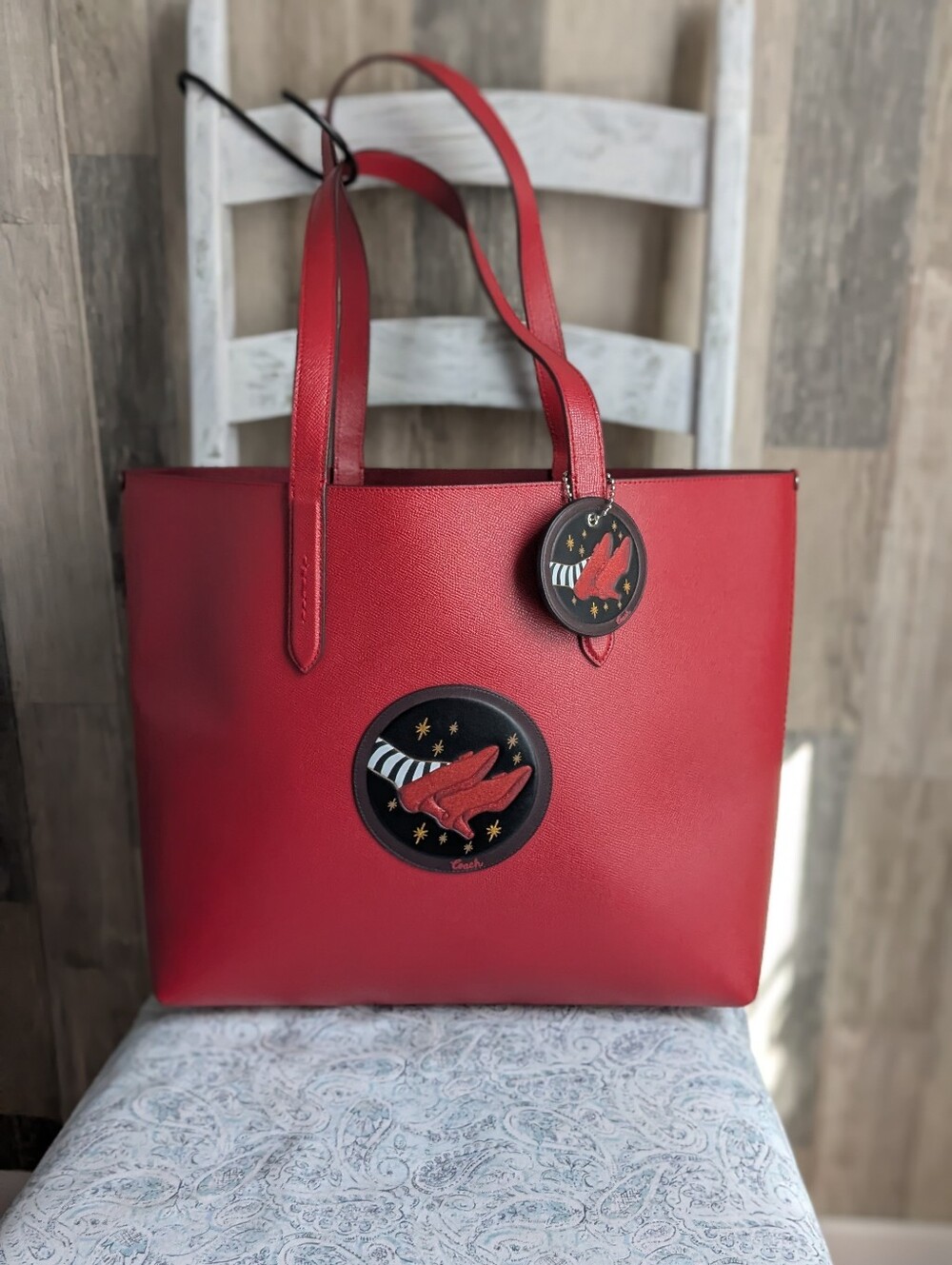 Coach Wizard Of Oz Ruby Slippers Highline Tote